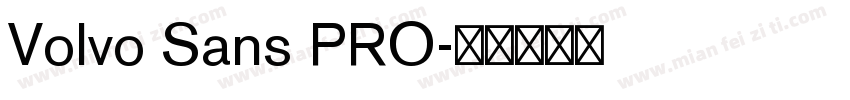 Volvo Sans PRO字体转换